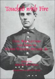 Front cover of Touched with fire by Oliver Wendell Holmes, Jr.