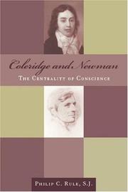 Front cover of Coleridge and Newman by Philip C. Rule