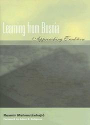 Front cover of Learning from Bosnia by Rusmir Mahmutćehajić