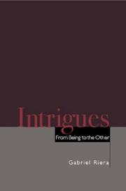 Cover of Intrigues by Gabriel Riera