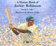 Front cover of A picture book of Jackie Robinson by David A. Adler