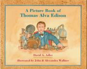 Front cover of A picture book of Thomas Alva Edison by David A. Adler