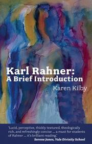 Front cover of Karl Rahner by Karen Kilby