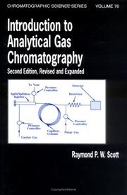 Front cover of Introduction to analytical gas chromatography by Raymond P. W. Scott
