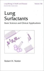 Cover of Lung Surfactants by Robert H. Notter
