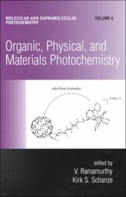 Front cover of Organic, physical, and materials photochemistry by V. Ramamurthy