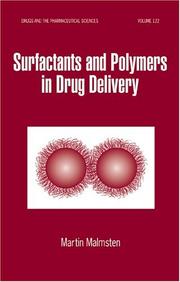Front cover of Surfactants and Polymers in Drug Delivery (Drugs and the Pharmaceutical Science, 122) by Martin Malmsten