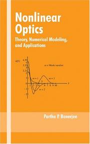 Cover of Nonlinear Optics by Partha P. Banerjee