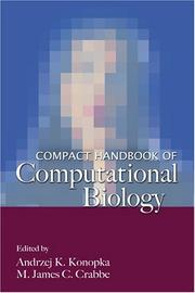 Front cover of Compact handbook of computational biology by M. James C. Crabbe