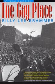 Front cover of Gay Place, Being Three Related Novels by Billy Lee Brammer