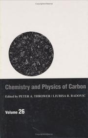 Front cover of Chemistry and Physics of Carbon: Volume 26 by Unknown