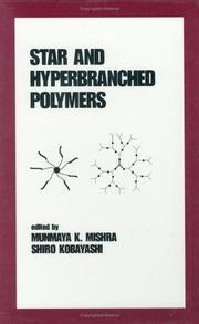 Cover of Star and hyperbranched polymers by Munmaya Mishra