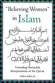 Front cover of "Believing women" in Islam by Asma Barlas
