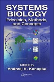 Cover of Systems Biology by A.K. Konopka