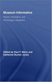 Cover of Museum informatics by Paul F. Marty