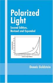 Cover of Polarized light by Dennis H. Goldstein