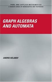 Front cover of Graph algebras and automata by A. V. Kelarev