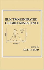 Front cover of Electrogenerated chemiluminescence by Allen J. Bard