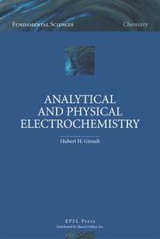 Front cover of Analytical and Physical Electrochemistry (Fundamental Sciences) by Hubert H. Girault