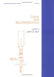Cover of Chemi- and bioluminescence by John G. Burr