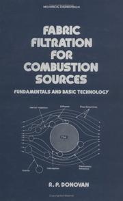 Front cover of Fabric filtration for combustion sources by R. P. Donovan