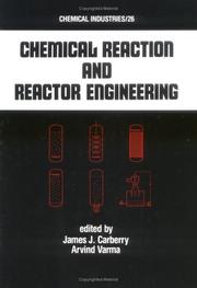 Front cover of Chemical reaction and reactor engineering by James J. Carberry