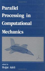 Cover of Parallel processing in computational mechanics by Hojjat Adeli