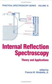 Cover of Internal reflection spectroscopy by Francis M. Mirabella