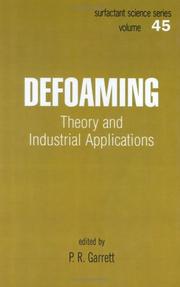 Cover of Defoaming by P. R. Garrett