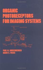 Front cover of Organic photoreceptors for imaging systems by Paul M. Borsenberger