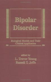 Cover of Bipolar disorder by L Trevor Young