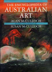 Front cover of Encyclopedia of Australian art by Alan McCulloch