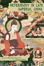 Front cover of Heterodoxy in late Imperial China by Kwang-Ching Liu