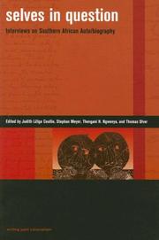 Cover of Selves in question by Stephan Meyer