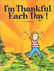 Front cover of I'm Thankful Each Day by P. K. Hallinan