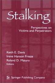 Front cover of Stalking by Irene Hanson Frieze