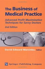 Cover of The Business of Medical Practice by David E. Marcinko
