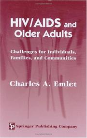 Front cover of HIV/Aids And Older Adults by Charles A. Emlet