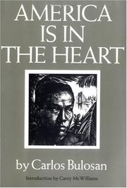 Cover of America is in the heart by Carlos Bulosan