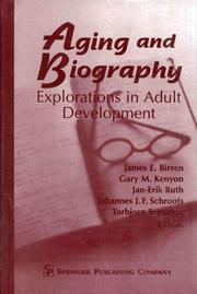 Cover of Aging and biography by James E. Birren