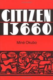 Cover of Citizen 13660 by Miné Okubo