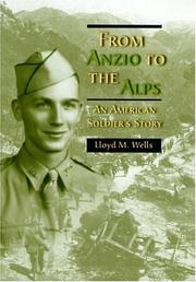 Cover of From Anzio to the Alps by Lloyd M. Wells