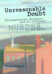 Cover of Unreasonable doubt by Norma Thompson