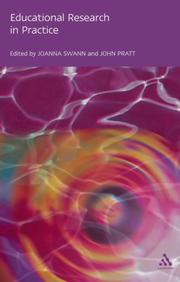 Cover of Educational research in practice by Joanna Swann