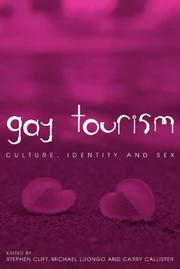 Cover of Gay Tourism by Stephen Clift
