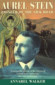 Cover of Aurel Stein by Annabel Walker