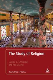 Front cover of The Study of Religion by George D. Chryssides