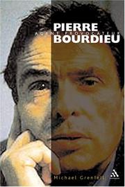 Cover of Pierre Bourdieu by Michael Grenfell