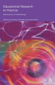 Cover of Educational research in practice by Joanna Swann
