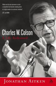 Cover of Charles Colson by Jonathan Aitken